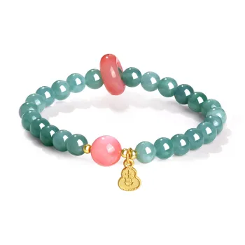 Emerald Bean Type Bracelets Women's