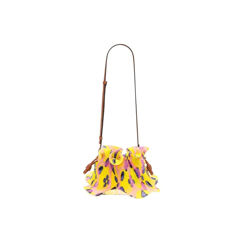 LOEWE Flamenco Cow Leather Clutch Mini Women's-9