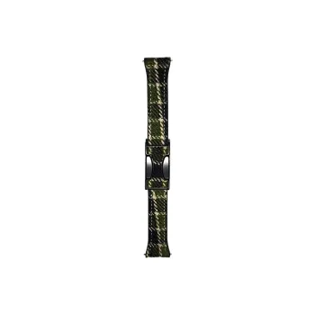 ZHENGGUANG Watch Band Huawei Compatibility Plaid Woolen Material