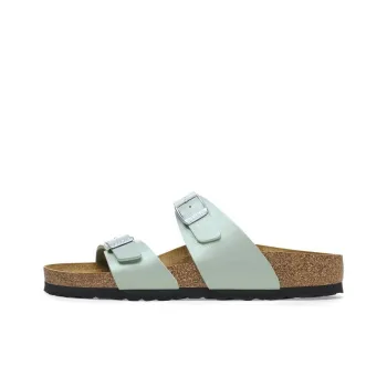 Birkenstock Sydney EVA Abrasion-Resistant Slide Slippers Women's Light Green Narrow Fit