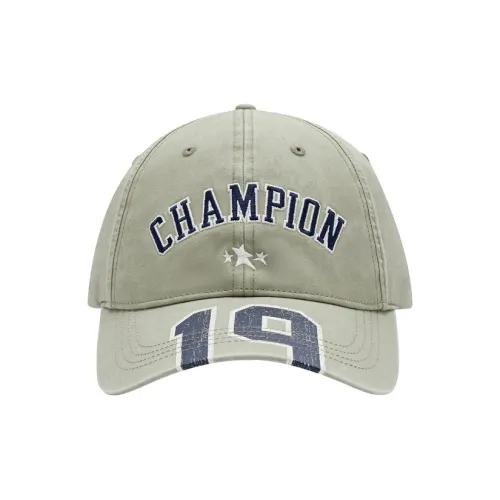 Champion Cotton Baseball Caps Unisex Dark Gray