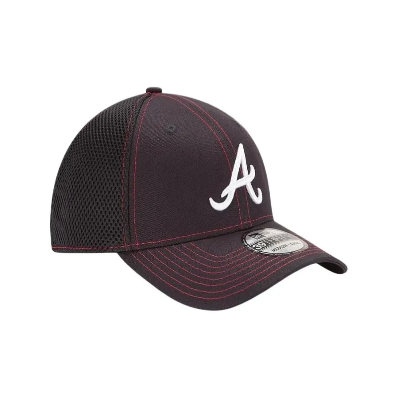 New Era Atlanta Braves Neo 39Thirty Stretch Fit Cap-2