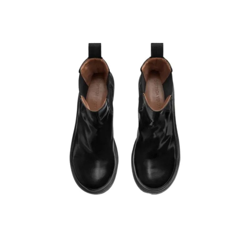 Bottega Veneta Block Heel Ankle Boots-4