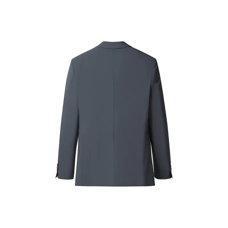 HLA Business Suit Men's Blue Gray-1