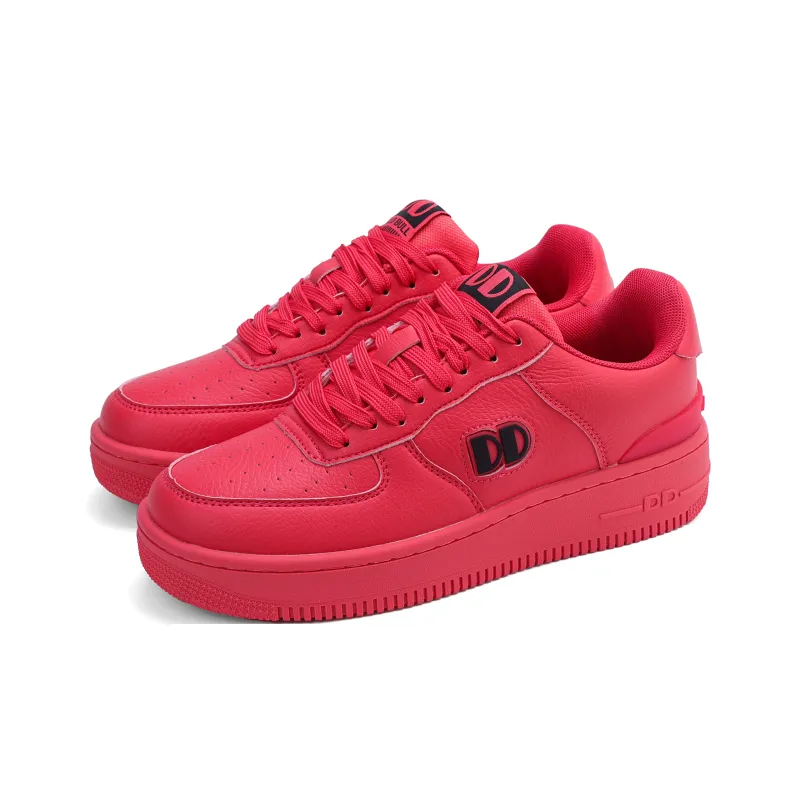 GLO BULL Height Increasing Wear Resistant Breathable Slip Resistant Low Top Skateboard Shoes Unisex Dragon Fruit-2
