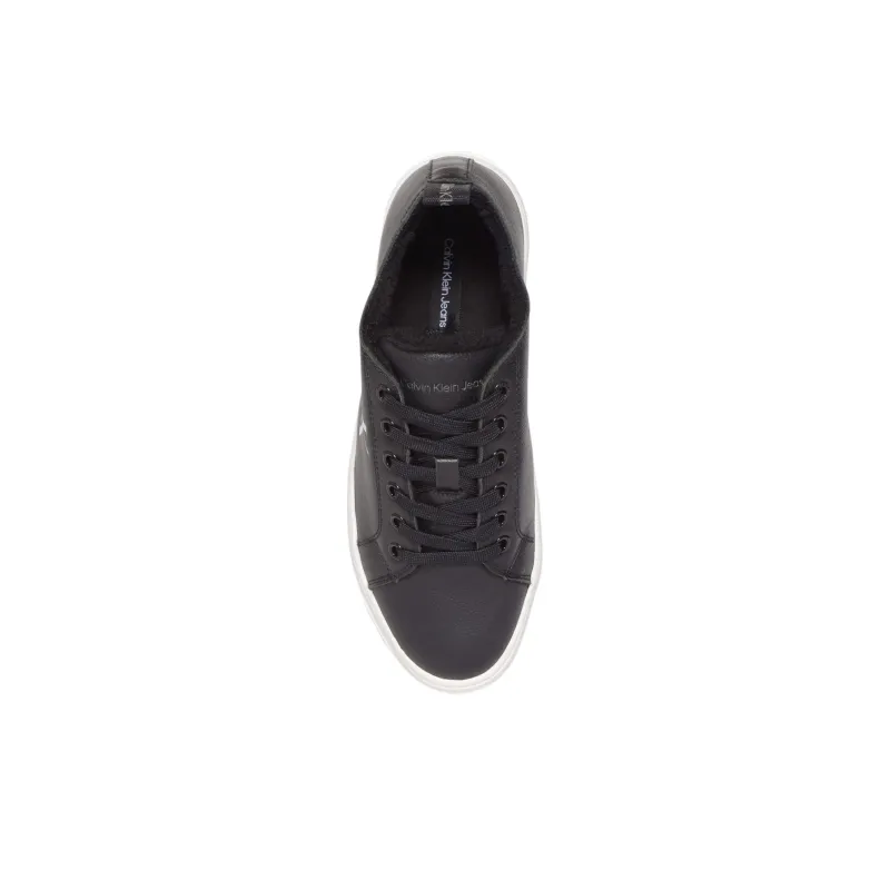 CKJ CALVIN KLEIN JEANS Low Top Skateboard Shoes Women's Black-2