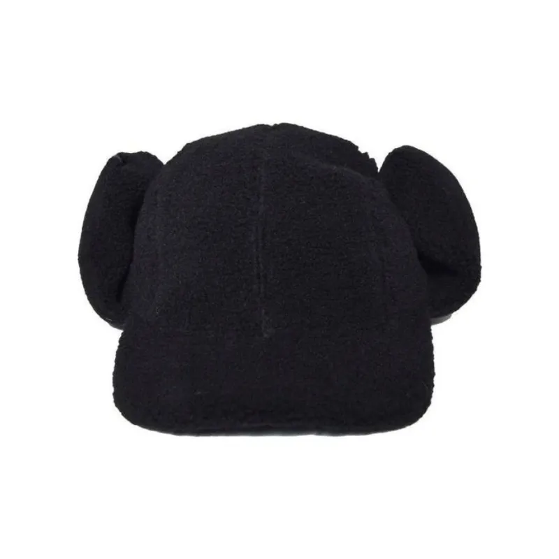 Alpha Industries Polyester Trapper Hats Unisex Black-1