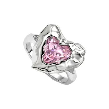BOONEE ALUS White Gold Plated Copper Rings Women's
