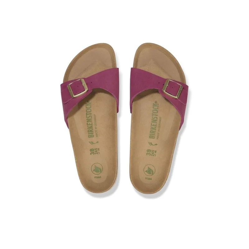 Birkenstock Madrid EVA Abrasion Resistant Slide Slippers Women's Burgundy Regular-3