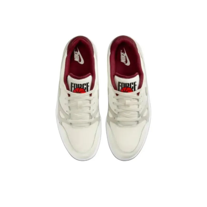 Nike Full Force Wear resistant And Lightweight Low Top Skateboard Shoes Men's Beige-3