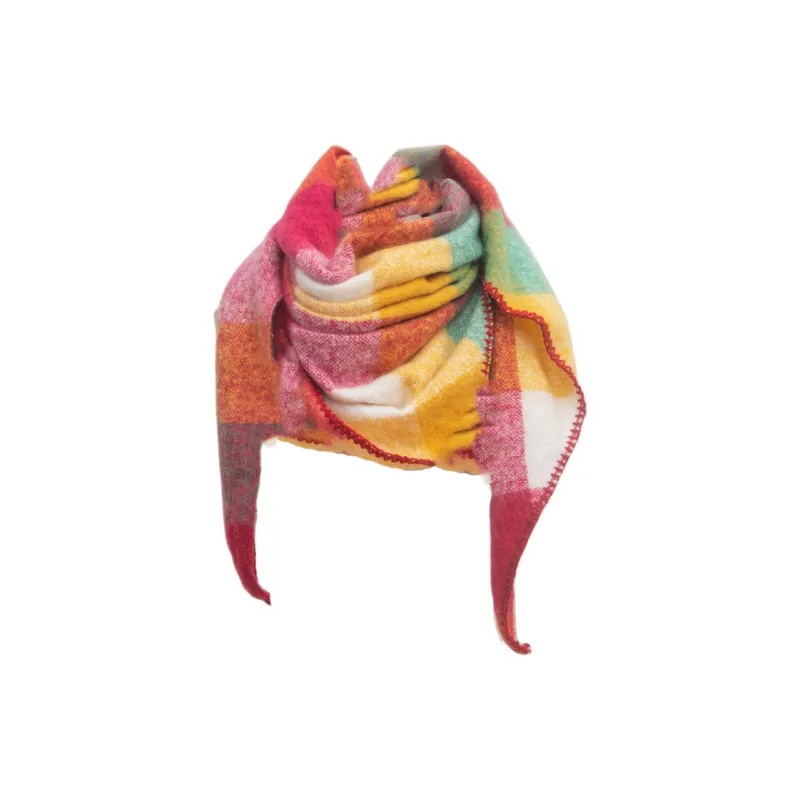 Yamaichi Maru Polyester Knit Scarves Unisex-11