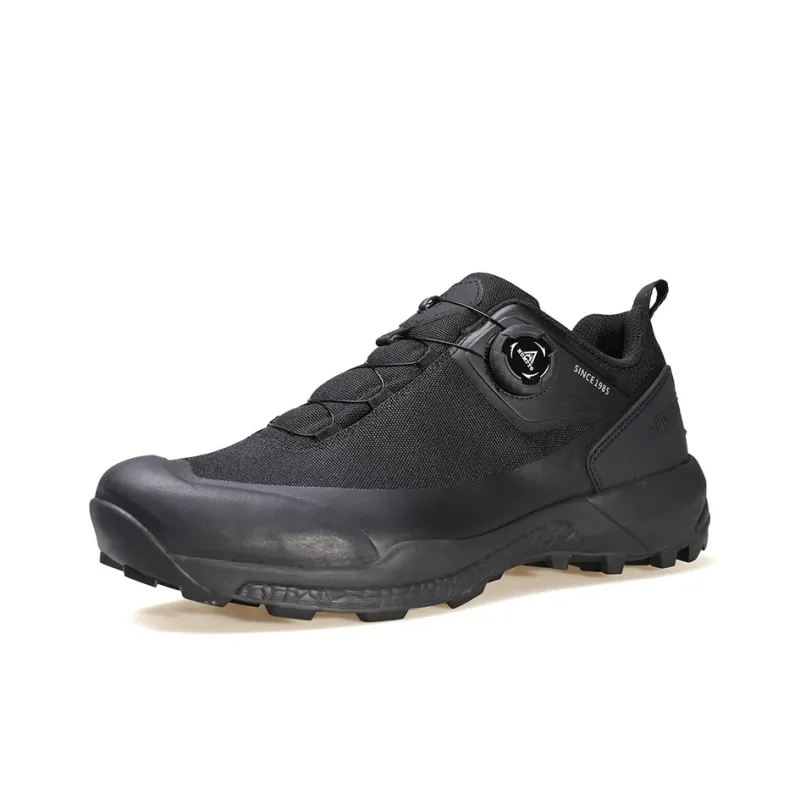 HUMTTO Cushioning Anti Slip And Wear Resistant Low Top Outdoor Shoes Men's Black-1
