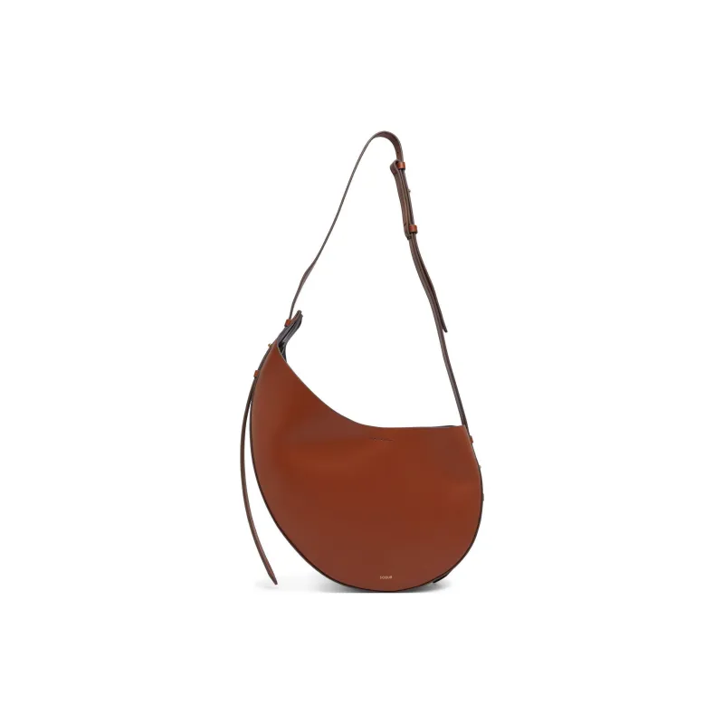 SOEUR Cow Leather Shoulder Bag Women's Natural-0