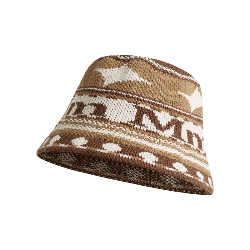 Mmlg 100% Cotton Bucket Hats Unisex Pink Blue/Beige Coffee/Black Gray-5