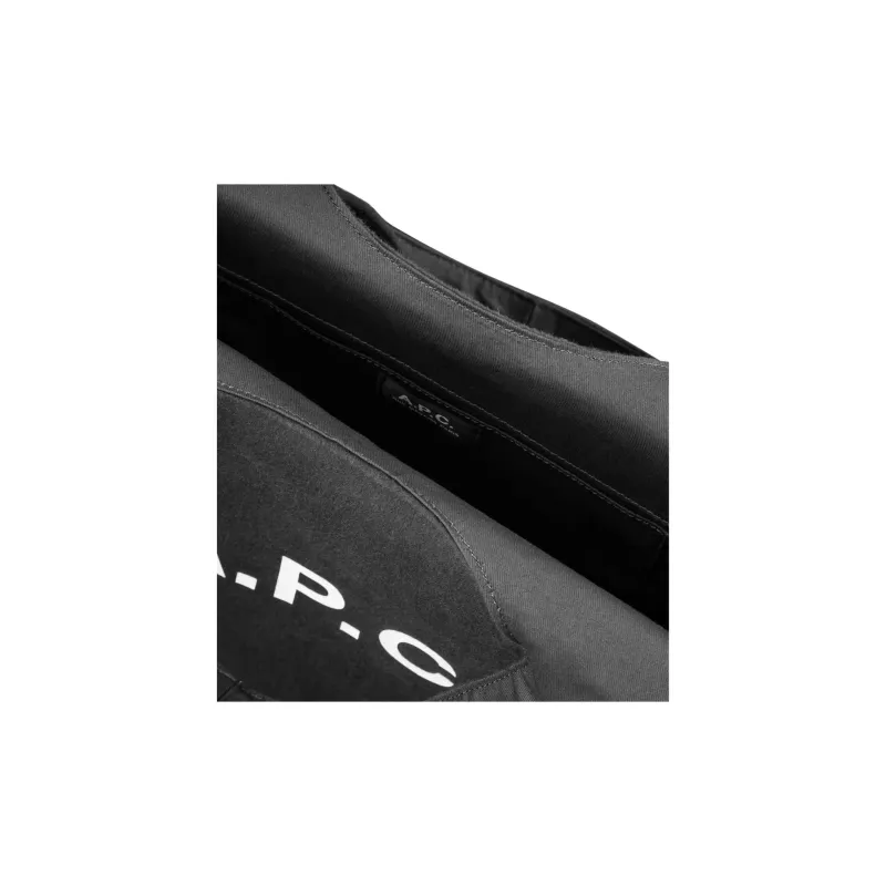 A.P.C Ninon Logo Printed Tote Bag-3