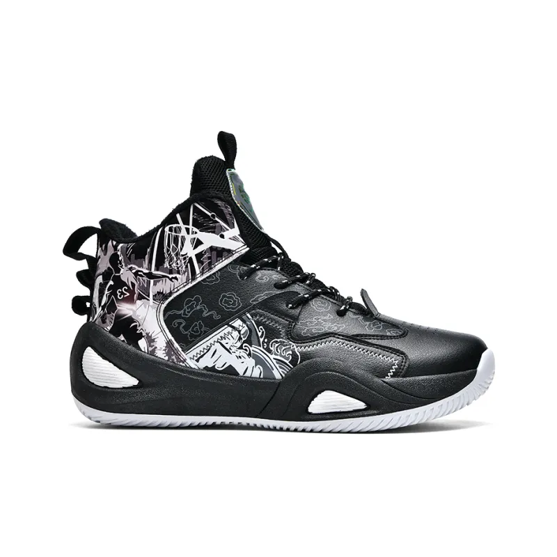 SOURCE Basketball Shoes Unisex High Top White/Pink/Aqua/Black-15