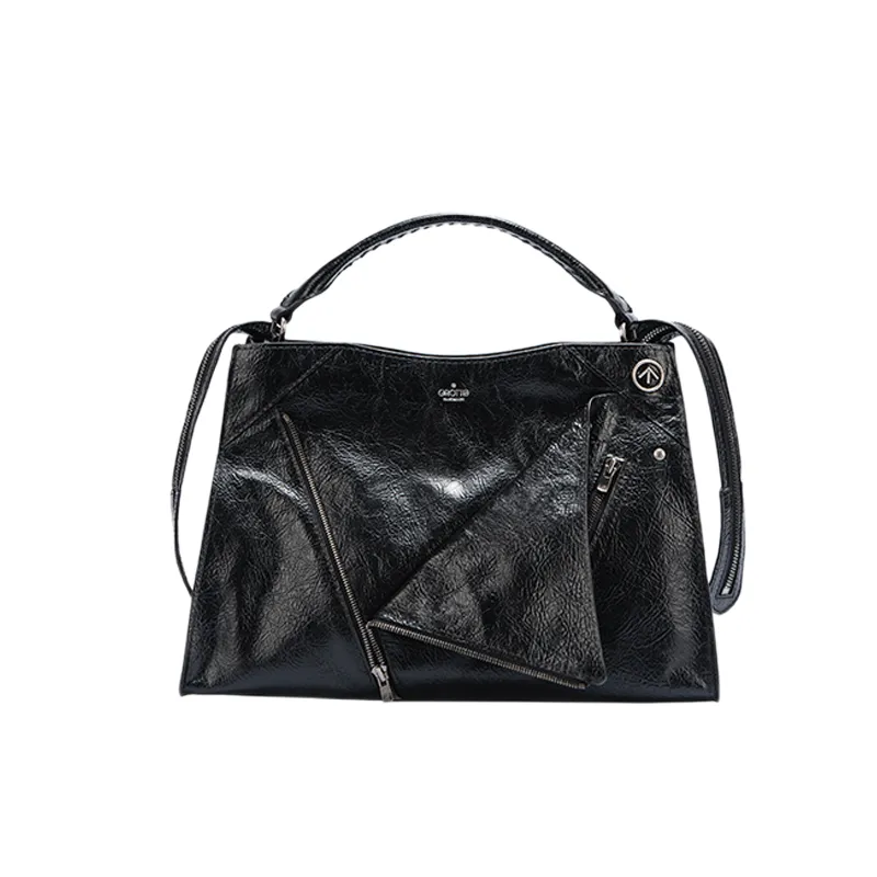 GROTTO Calfskin Crossbody Bag, Handbag Trumpets Unisex Multicolor-11