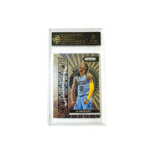 PANINI Morant Grizzlies Prizm Dominance Teca Basketball Star Card Grading 8 Star Card Graded Cards 1 Pc