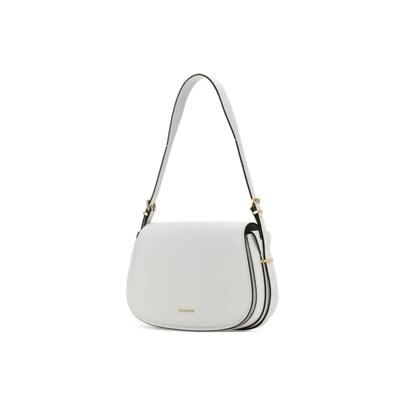 MICHAEL KORS Leather Crossbody Bag Shoulder Bag Women's Pure White-1