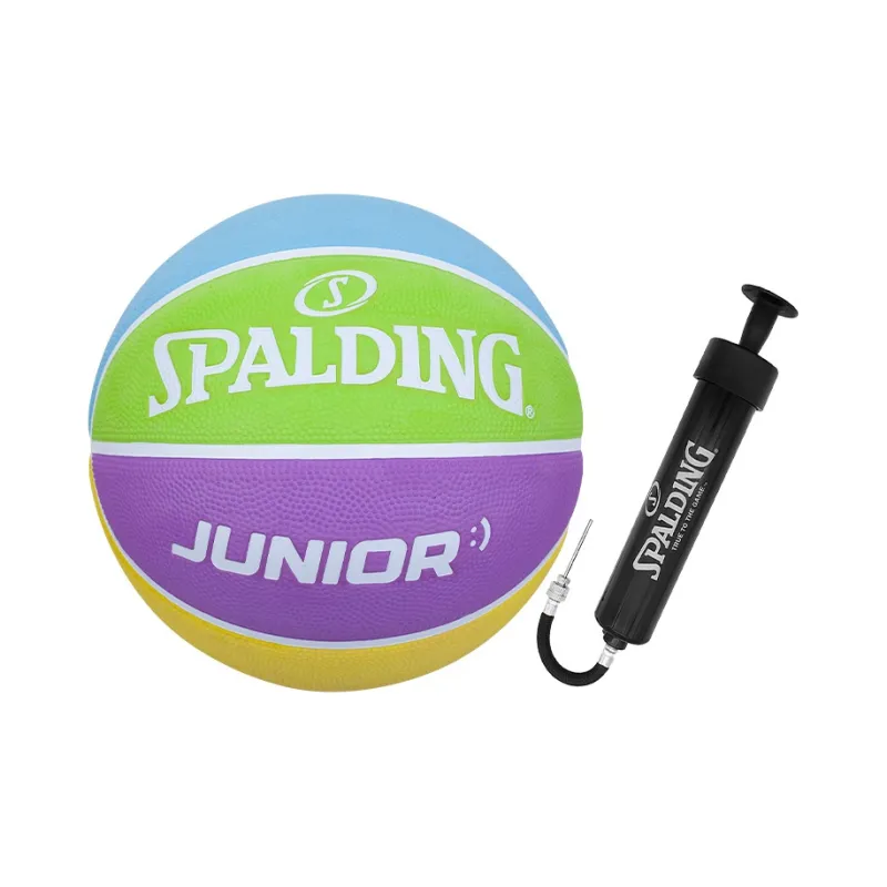 SPALDING Rubber Basketball Multicolor Size 5 Ball Training Match Unisex-6