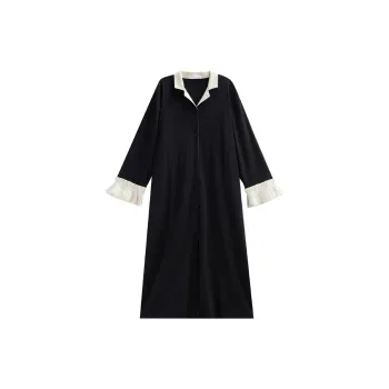 Same Language Nightgown Women's Alocasia Black