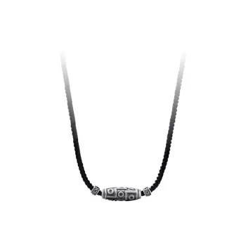 GLOIRE S999 Fine Silver Necklaces Unisex Exquisite And Luxurious Niche Design Advanced Feel Everyday Versatile Commute