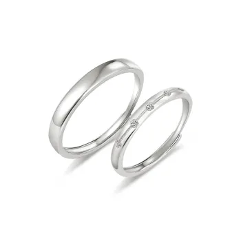 YUJIANDOUDOU S925 Silver Rings Unisex