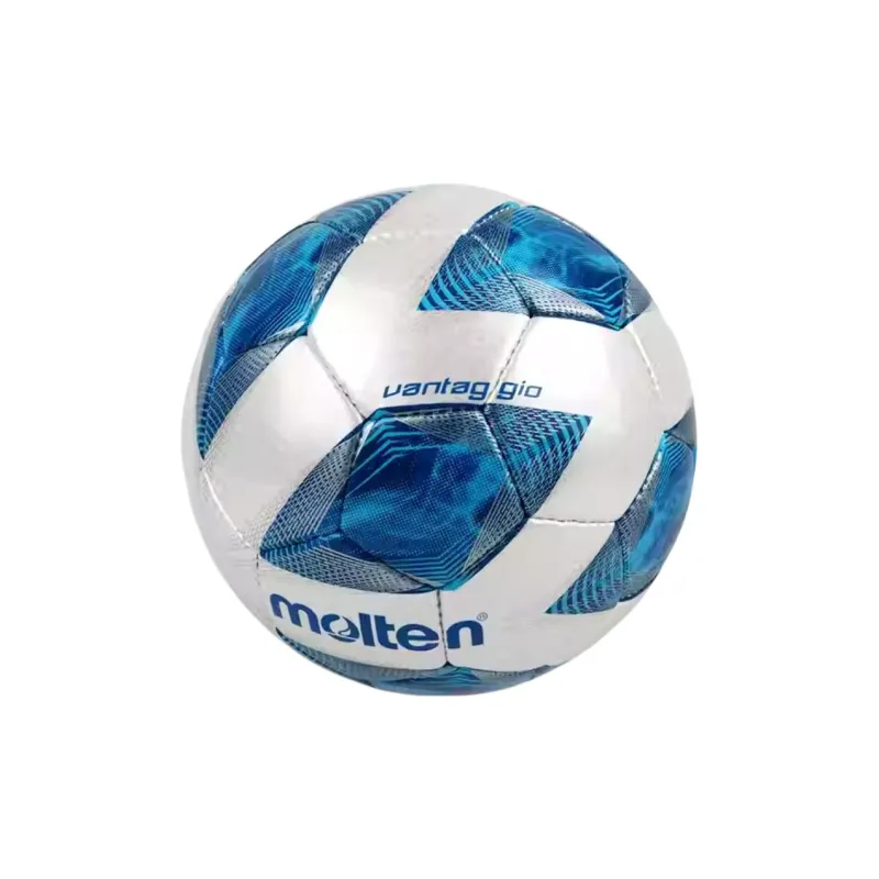 Molten Size 5 Soccer PU Seamless Thermal bonding Unisex Blue White-1