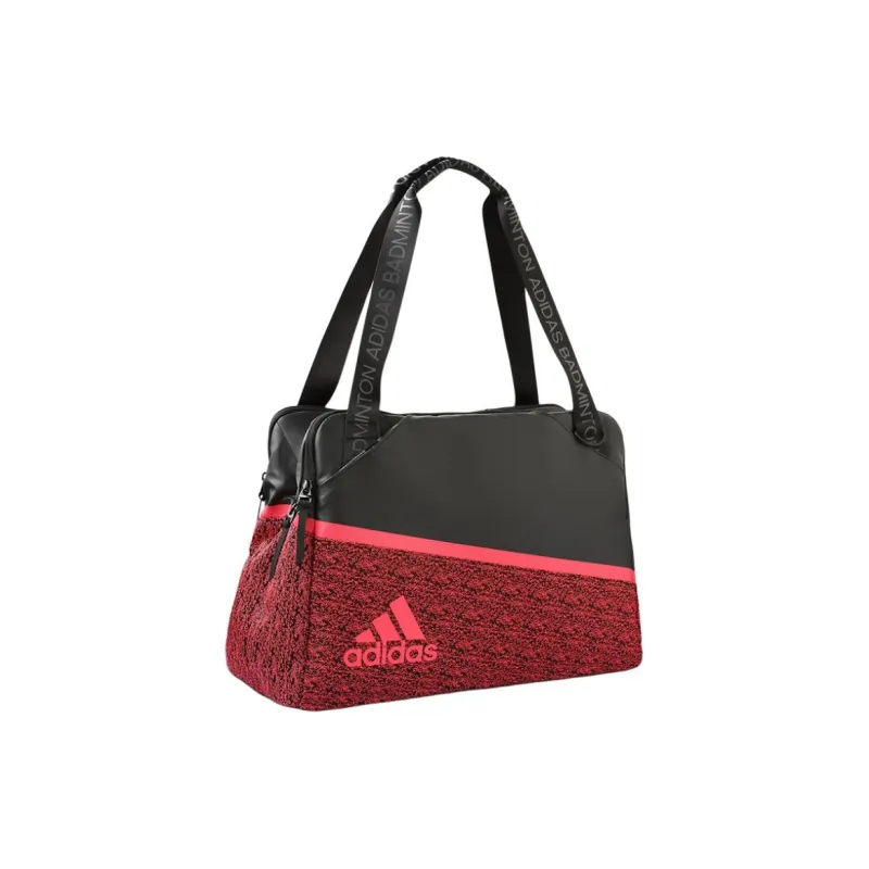 Adidas Badminton Racket Bags 2 Pcs Casual Style Shoulder Bag Red Black Unisex-0