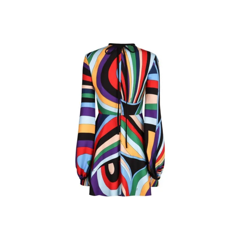 Pucci Iride print Mini Dress-1