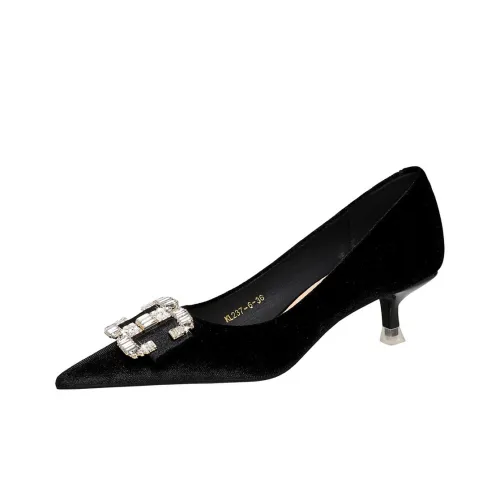 Bamiti As If Treading On Level Ground Slim Heel High Heels 4.5CM Women's