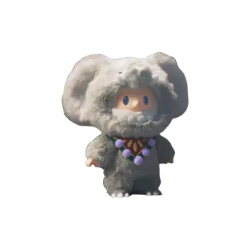 FINDING UNICORN BOB Small Elephant Thai Limited Vinyl Plush Pendant Hang Tag Box