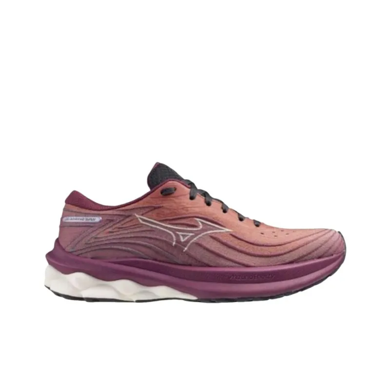 Mizuno Women's Wave Skyrise 5 'Purple Red' Women's-1