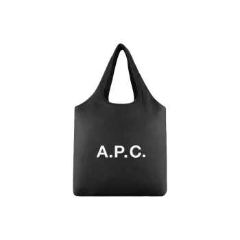 A.P.C Ninon Logo Printed Tote Bag