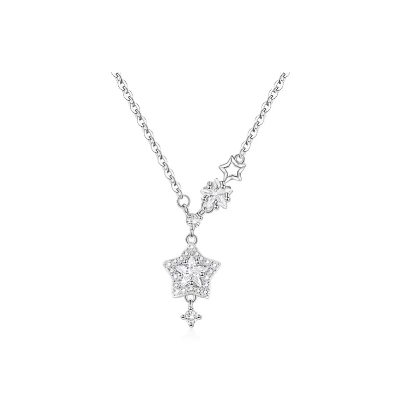 MULAFEN 925 Sterling Silver Necklaces Women's-0