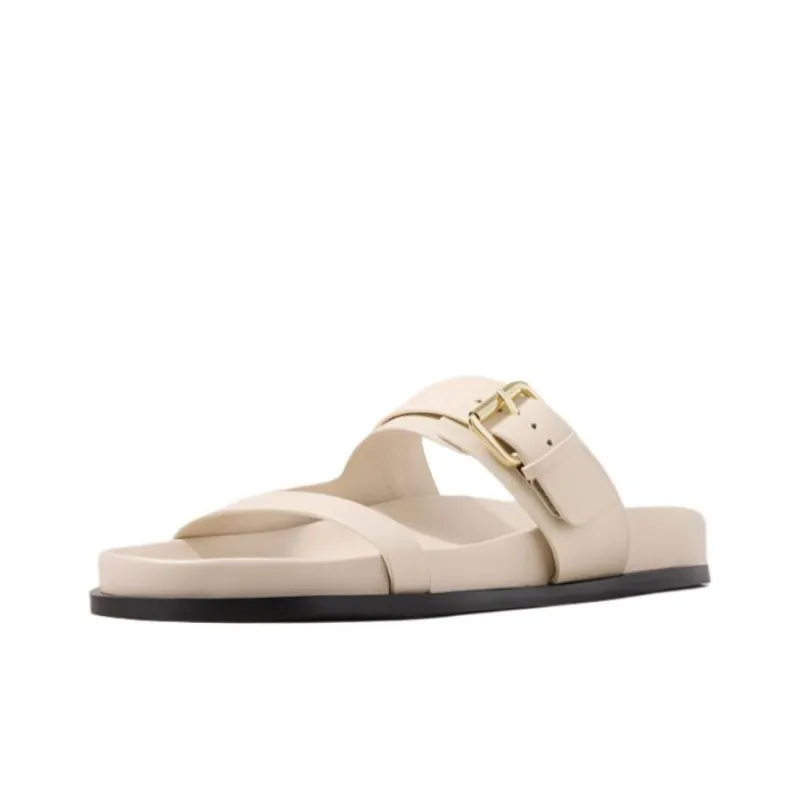 A.EMERY Slide Slippers Women's White-2