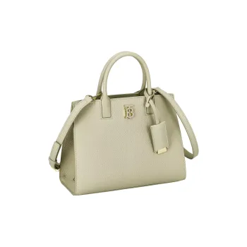Burberry Cow Leather Tote Bag, Shopping Bag, Shoulder Bag, Crossbody Bag, Handbag Mini Women's Green