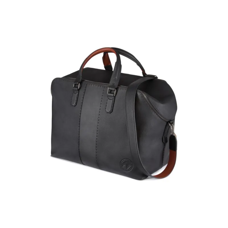 STEFANO RICCI Calfskin Portable Travel Bag Men's Black-2
