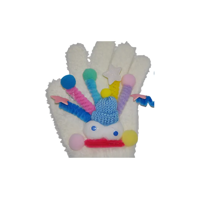 PINKORANGE Acrylic Gloves Unisex-4