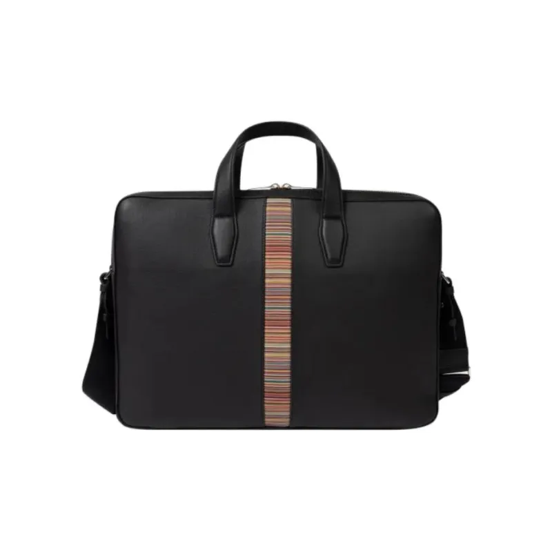 Paul Smith Leather Handbag Men's Black-4