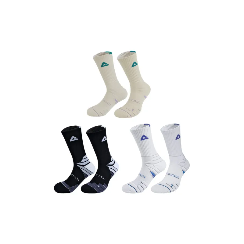 PEAK Mid Calf Socks Unisex Multi double Loading-11