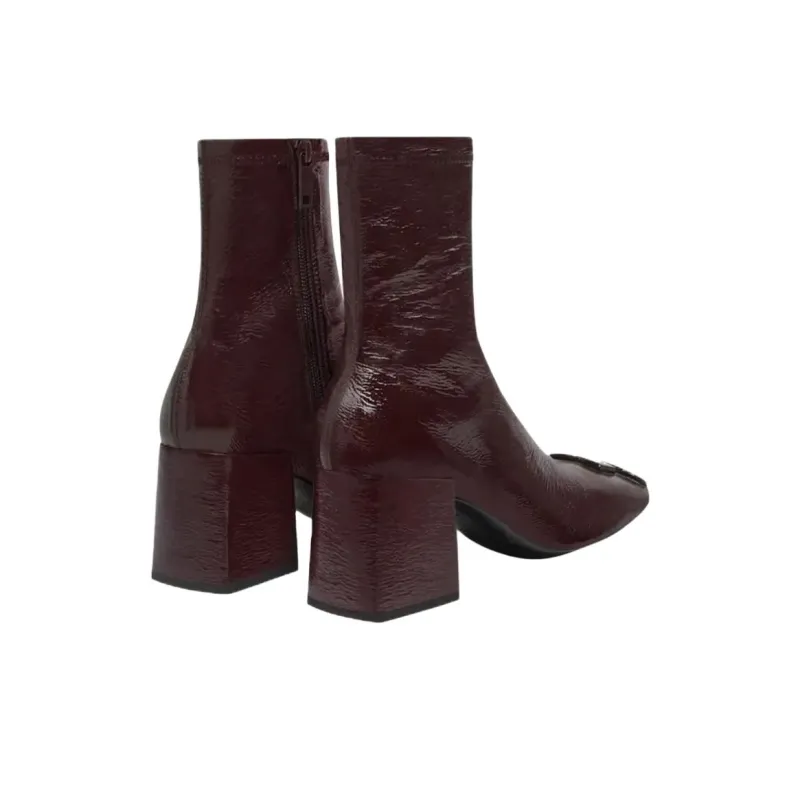 COURREGES Reedition Ankle Boots 7cm Women's Red-3