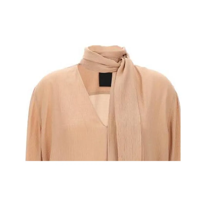 Givenchy Pussy Bow Long Sleeved Blouse-3