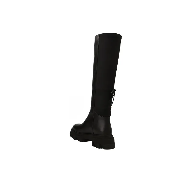 GIABORGHINI Knee-length Chunky Leather Boots-3