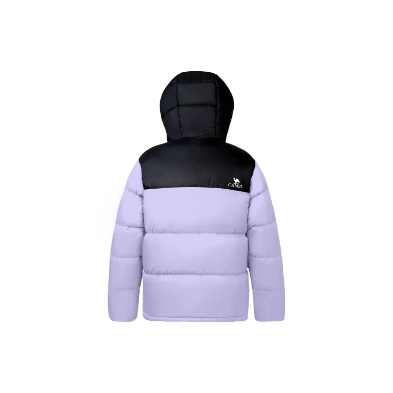 CAMEL Warm Fleece Series Down Jacket Unisex-1