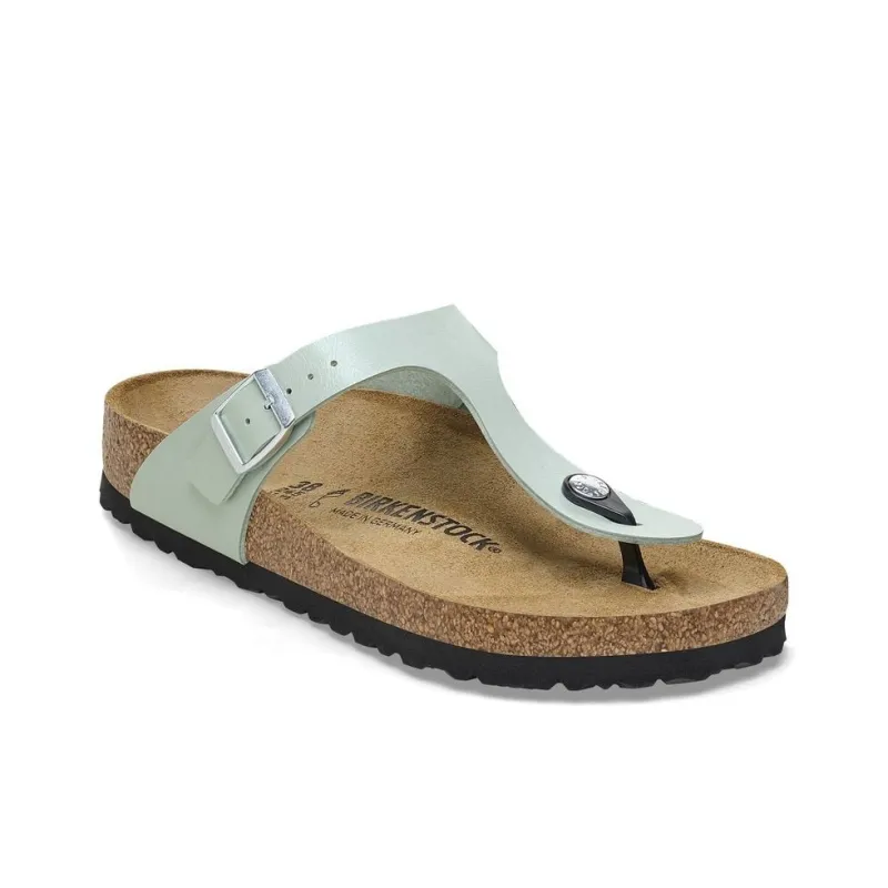 Birkenstock Gizeh EVA Abrasion-Resistant Flip Flops Women's Green Regular-1