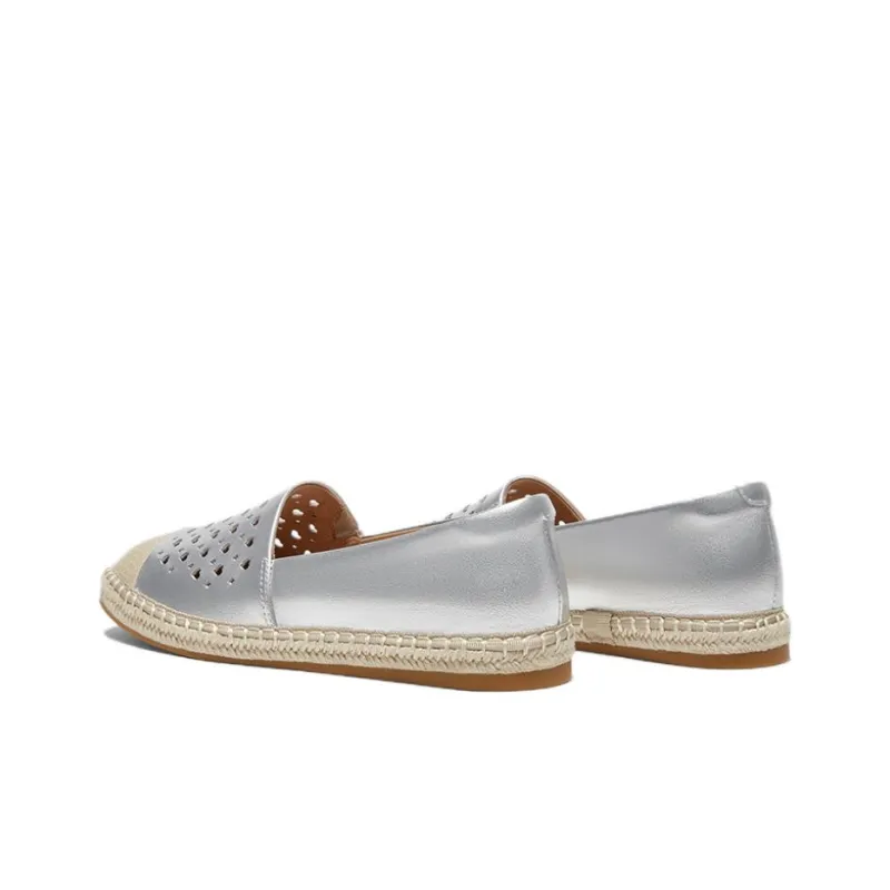 BATA Espadrilles Women's Ecru/Silver-8