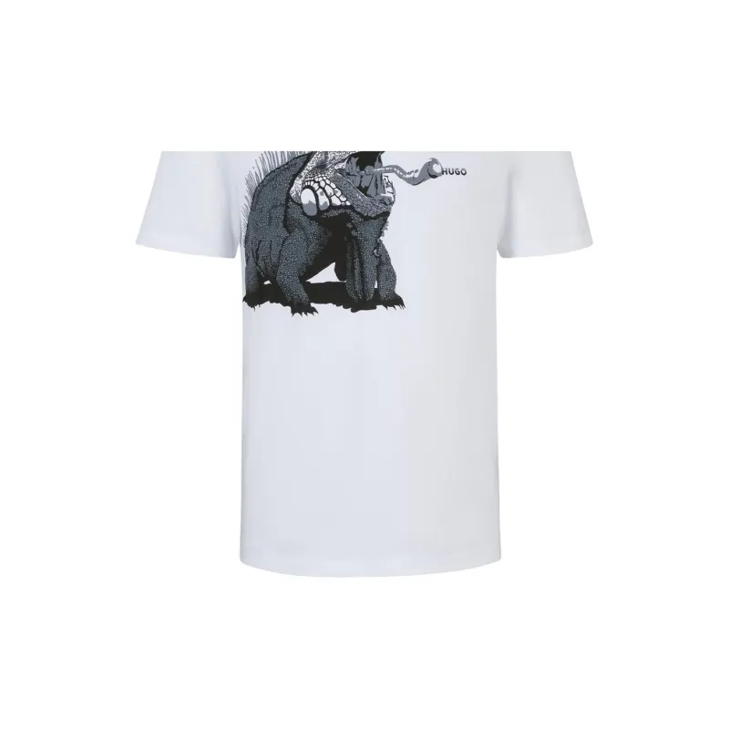 HUGO BOSS T Shirts Men White-5