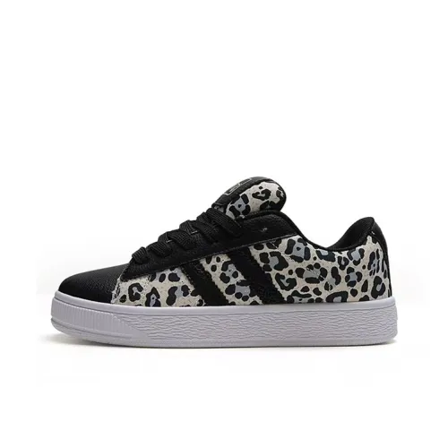 WJA Cushioning Impact Resistance Wear Resistant Lightweight Breathable Slip Resistant Low Top Skateboard Shoes Women's