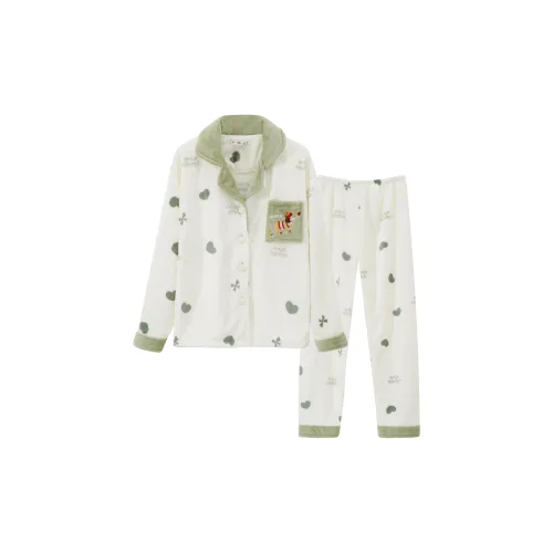 Ta Yan Pajama Set Women's Green
